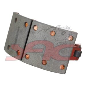 FL-AT REAR BRAKE SHOE WITH LINING 130MM