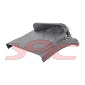 FRONT AXLE REAR MUDGUARD L/H