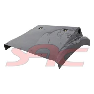 MIDDLE AXLE FRONT MUDGUARD R/H